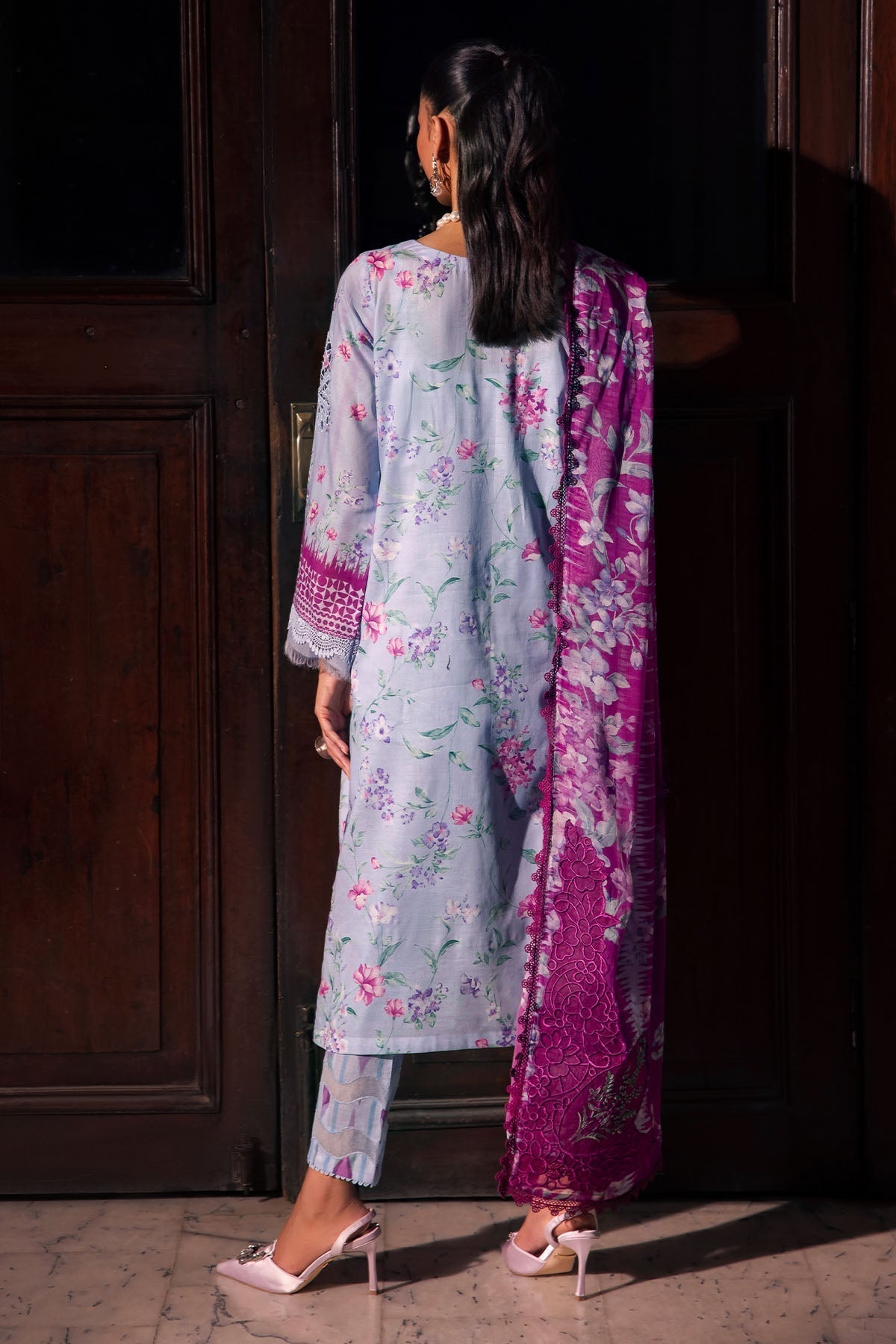 Nureh | Glam Girl Lawn | GL-17 - Riwayat-e-Khas