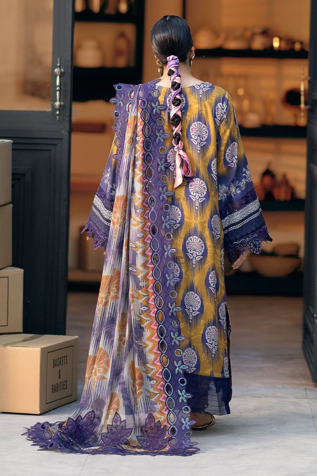 Nureh | Glam Girl Lawn | GL-22 - Riwayat-e-Khas