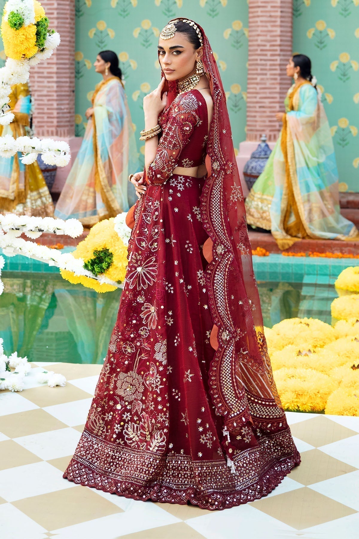 Nureh | Jhoomro Wedding Formals | NL-53 - MAHRO - Riwayat-e-Khas