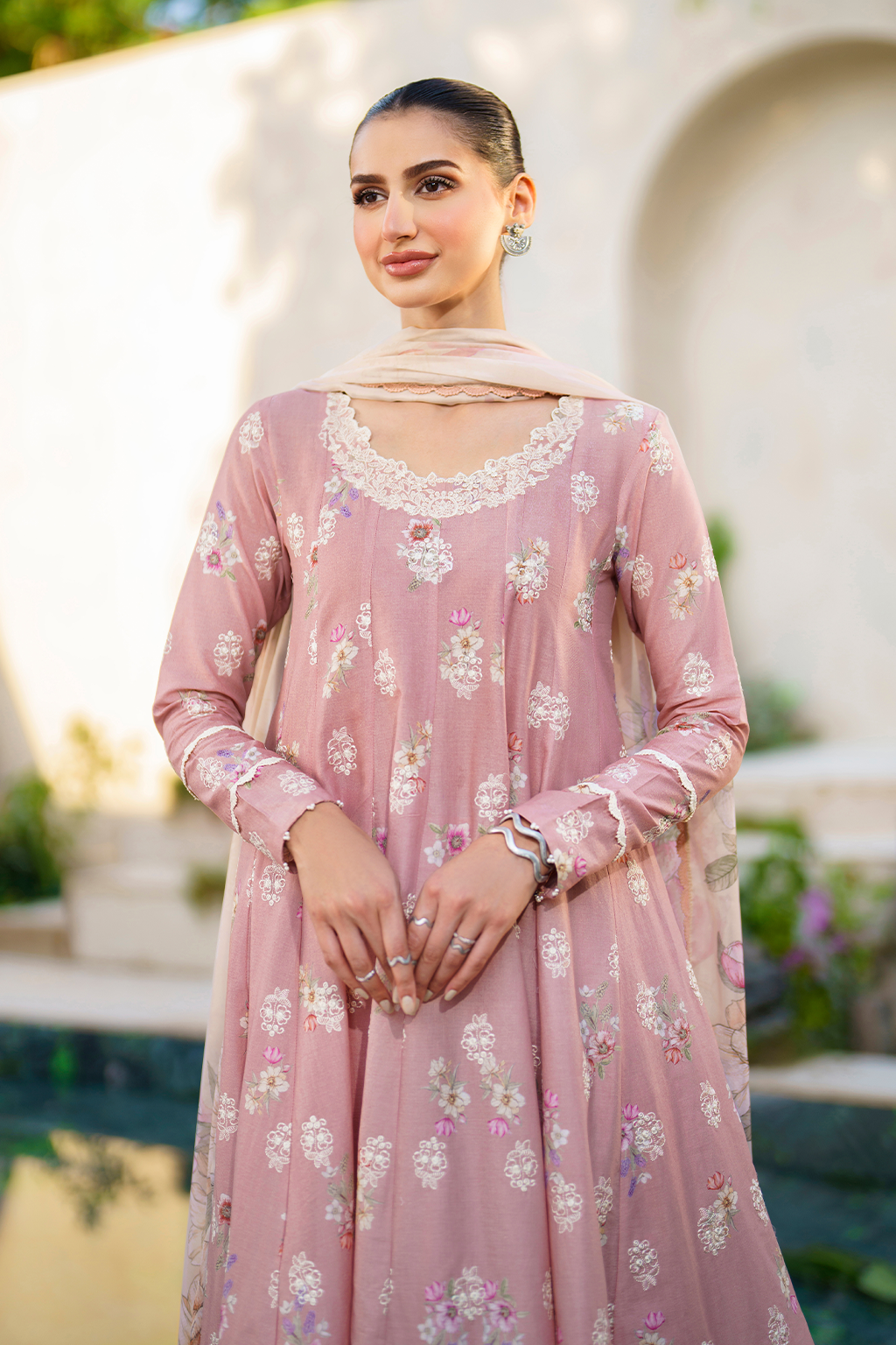 Iznik | Festive lawn 24 | SFL-08 - House Of Anaya