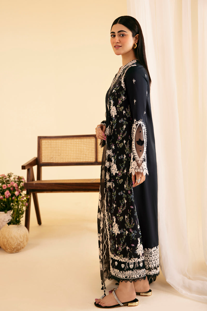 Qalamkar | Qlinekari Luxury Lawn | SQ-03 MARWA - House Of Anaya