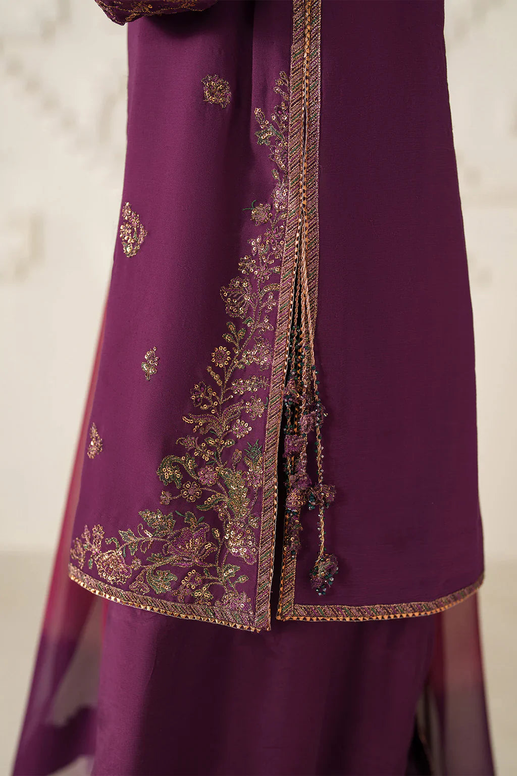 Iznik | Festive Formals | UE-624 Embroidered Chiffon