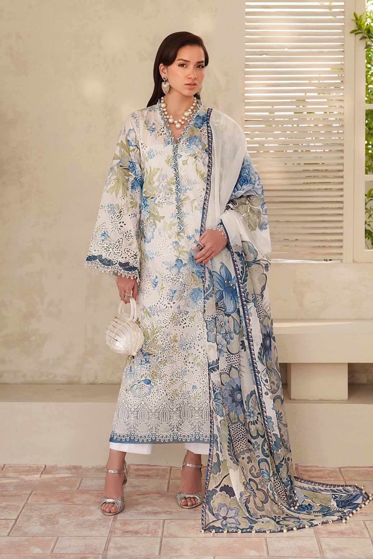 Baroque | Embroidered Lawn | SF-4401
