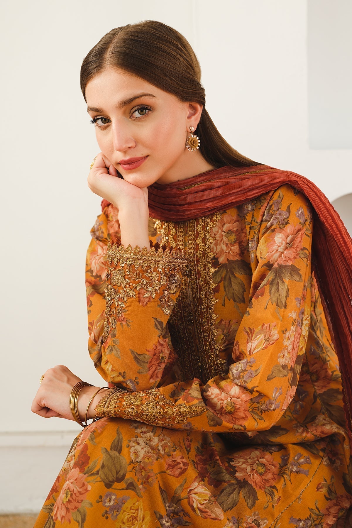 Baroque | Embroidered Lawn | SF-653
