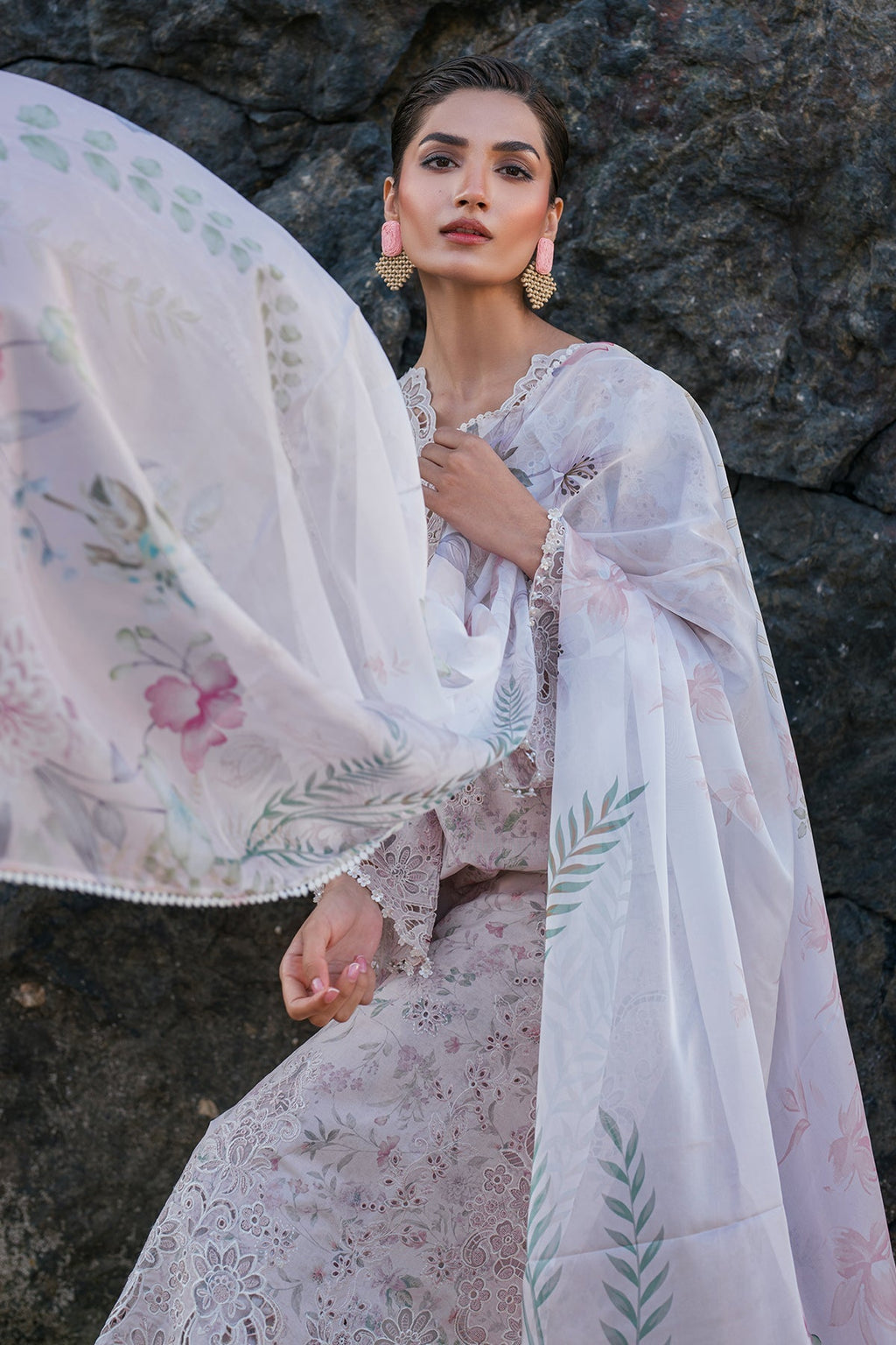 Baroque | Embroidered Lawn | SF-4130