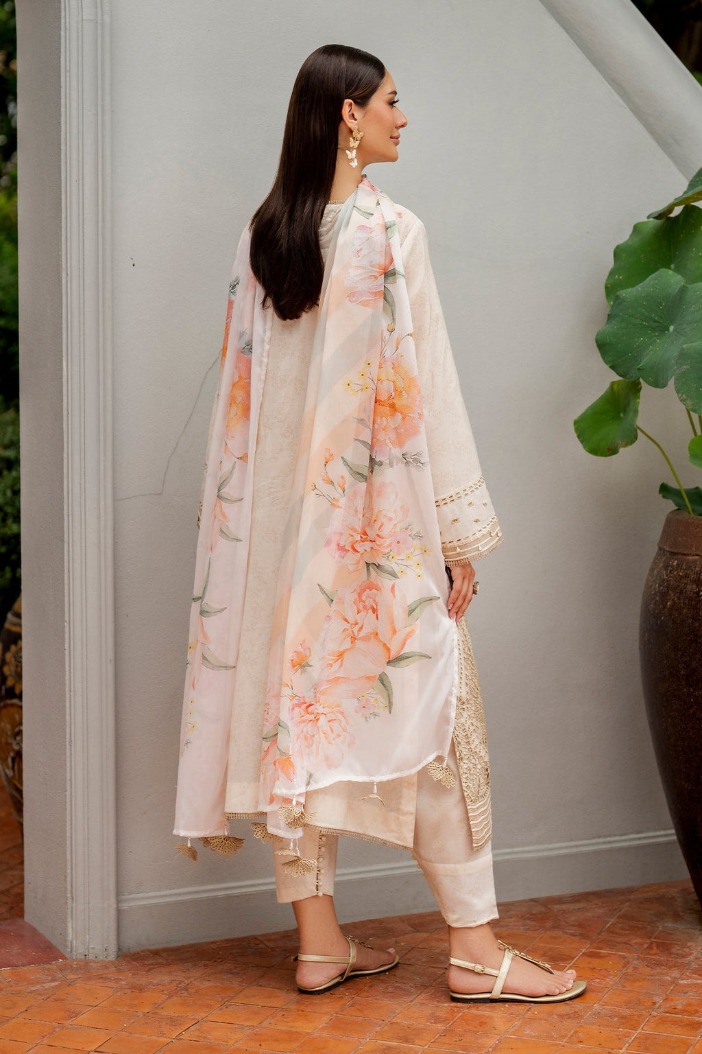 Baroque | Embroidered Lawn | SF-4274