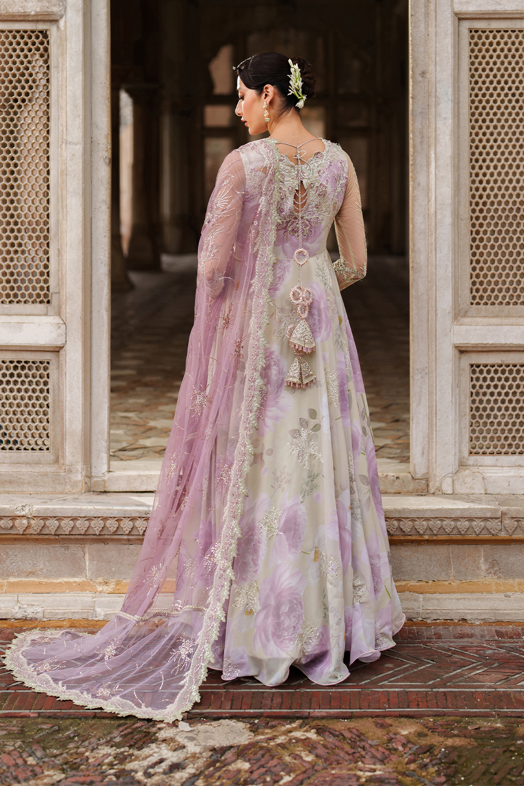 Iznik | Exclusive Formals | UE-546 Embroidered Chiffon