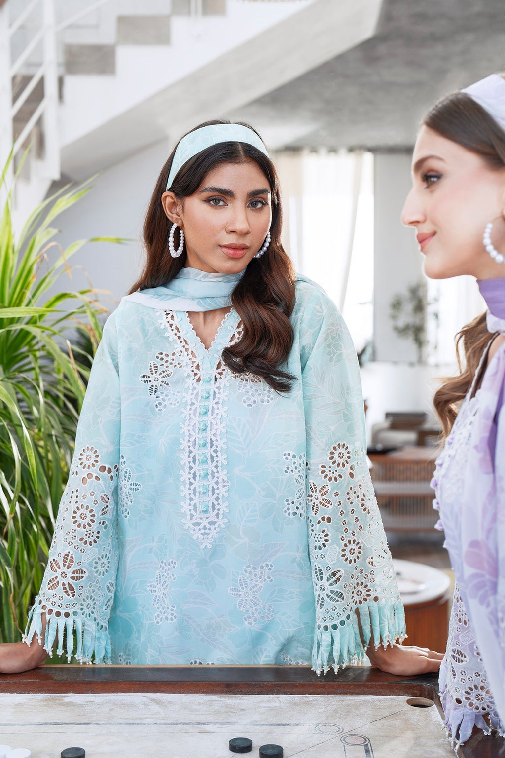 Baroque | Embroidered Lawn | SF-4074