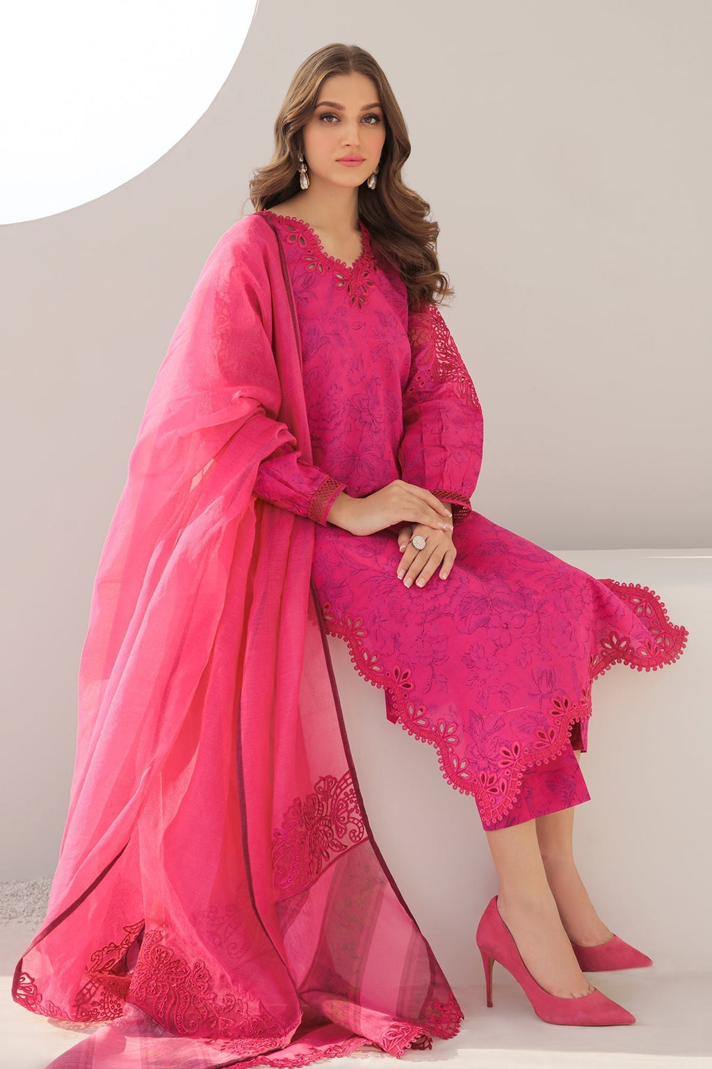 Baroque | Embroidered Lawn | SF-308