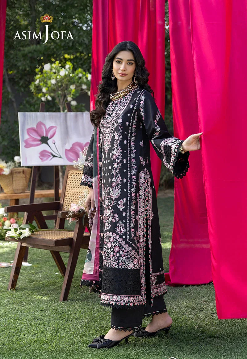 Asim Jofa | Ishq e Eid | AJULW-05 Embroidered Lawn 3 Pcs