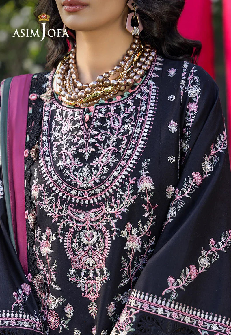Asim Jofa | Ishq e Eid | AJULW-05 Embroidered Lawn 3 Pcs