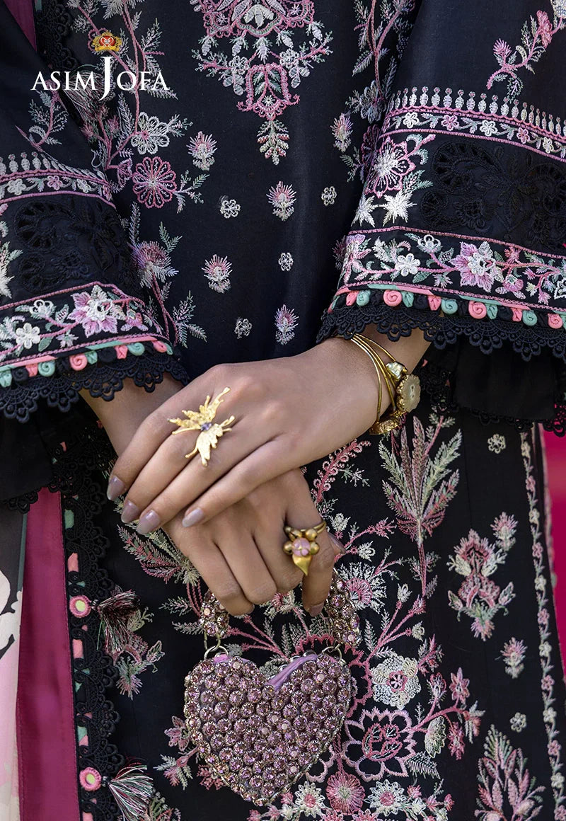 Asim Jofa | Ishq e Eid | AJULW-05 Embroidered Lawn 3 Pcs