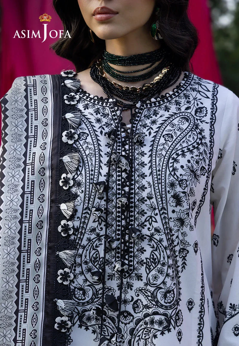 Asim Jofa | Ishq e Eid | AJULW-04 Embroidered Lawn 3 Pcs