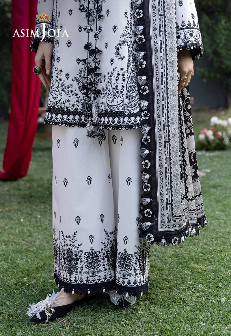 Asim Jofa | Ishq e Eid | AJULW-04 Embroidered Lawn 3 Pcs