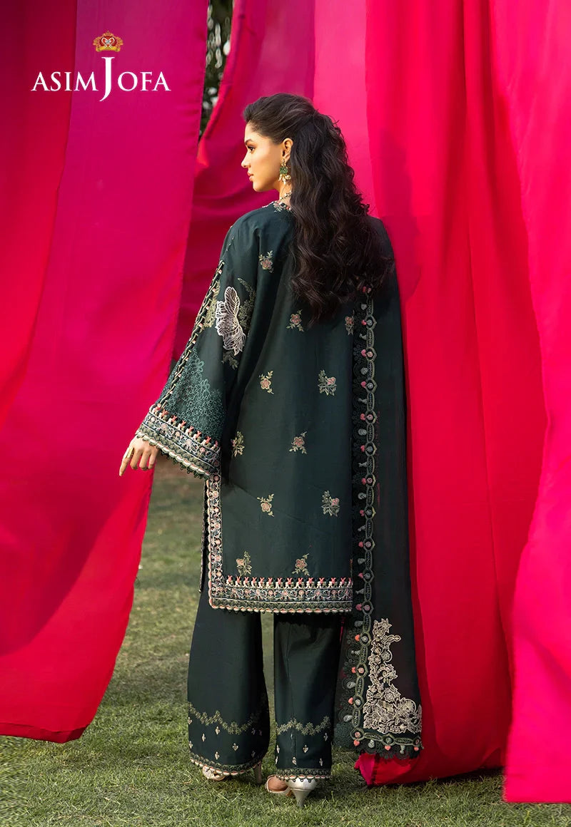 Asim Jofa | Ishq e Eid | AJULW-06 Embroidered Lawn 3 Pcs