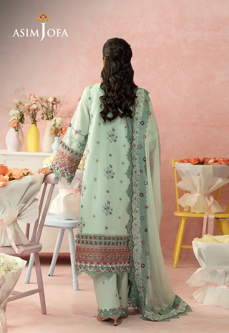 Asim Jofa | Ishq e Eid | AJULW-08 Embroidered Lawn 3 Pcs