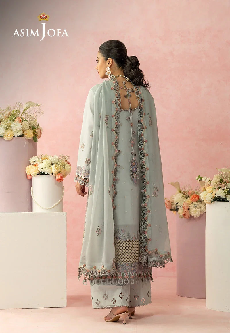 Asim Jofa | Ishq e Eid | AJULW-01 Embroidered Lawn 3 Pcs