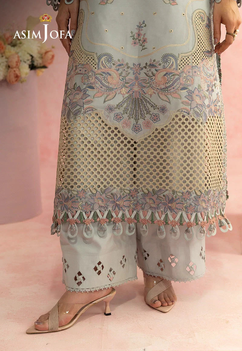 Asim Jofa | Ishq e Eid | AJULW-01 Embroidered Lawn 3 Pcs
