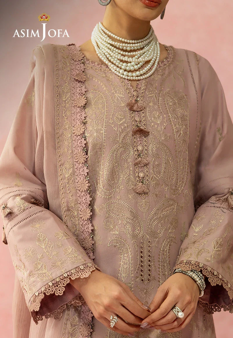 Asim Jofa | Ishq e Eid | AJULW-11 Embroidered Lawn 3 Pcs