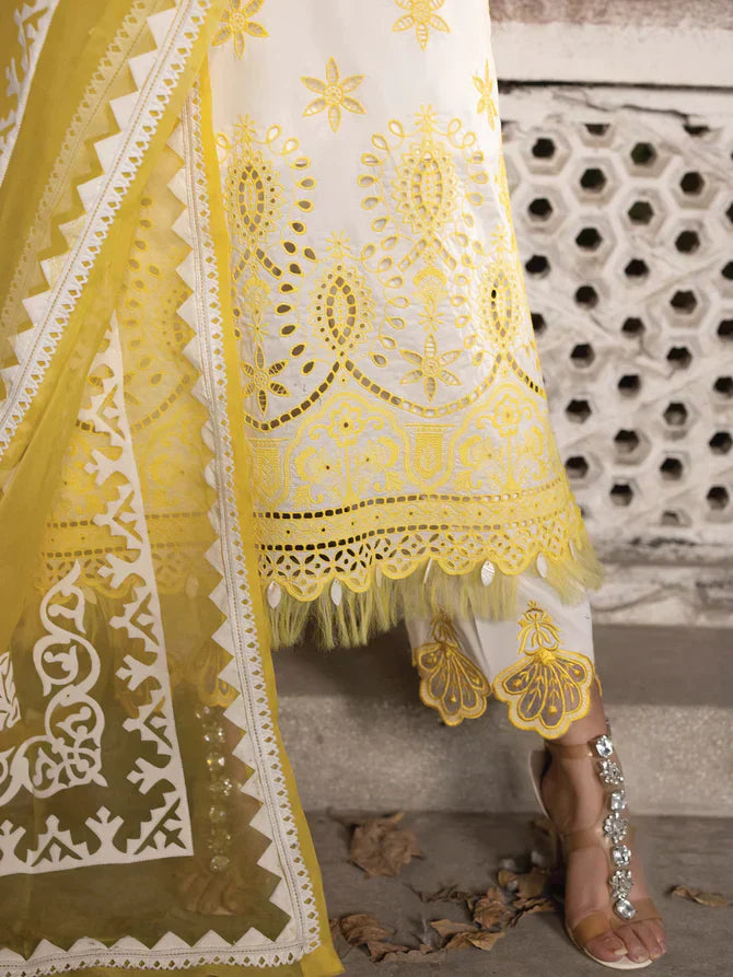 Faiza Faisal | Maya Luxury Lawn | Ceren - House Of Anaya