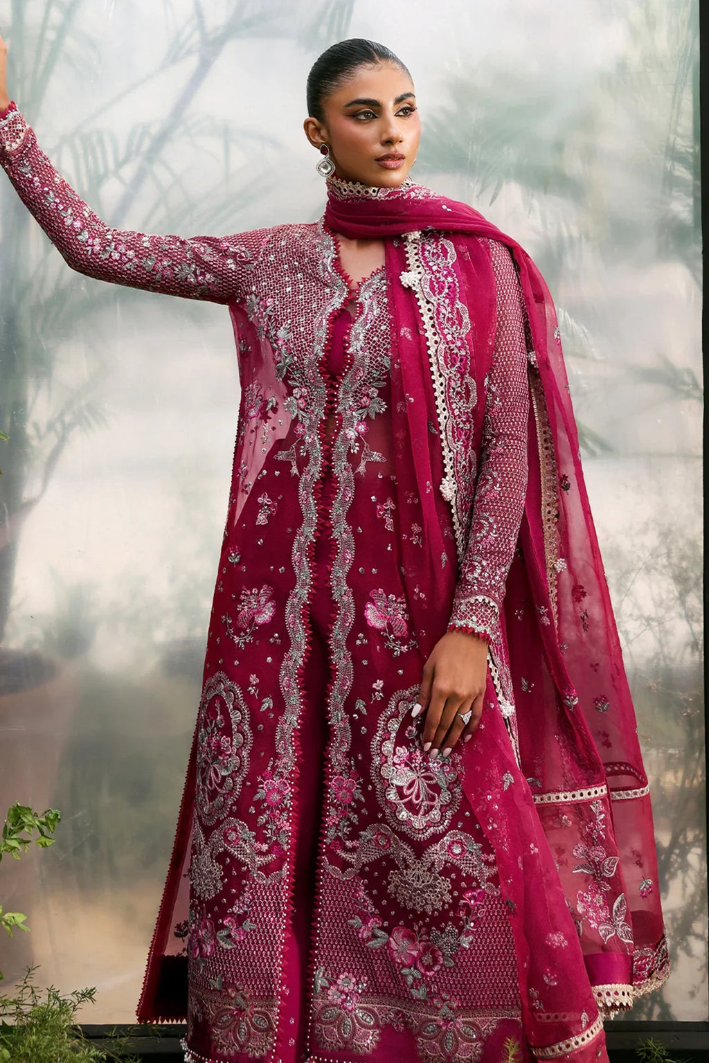 Afrozeh | La Fuchsia 25 | Rowan
