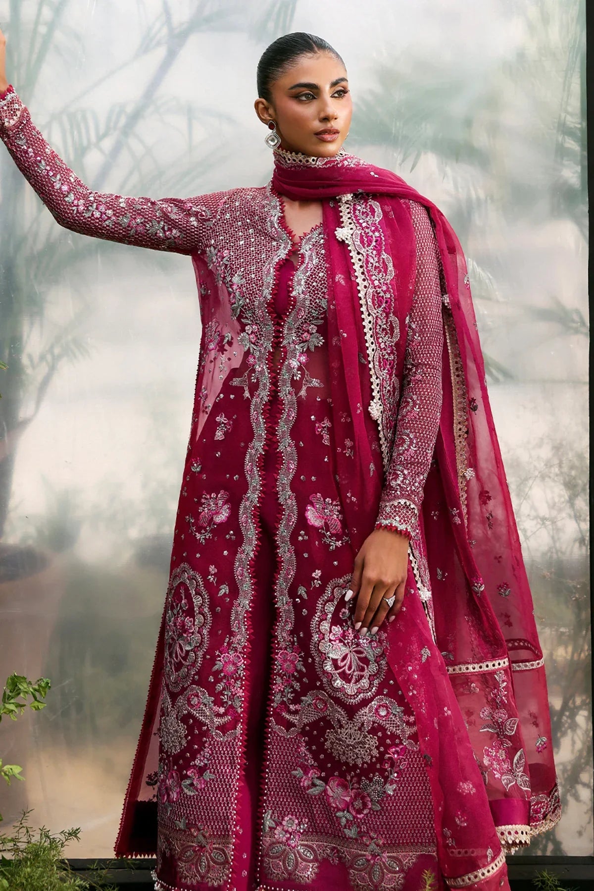 Afrozeh | La Fuchsia 25 | Rowan