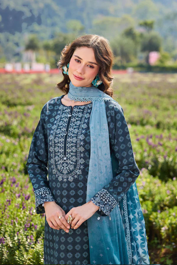 Farasha | Printed Essentials’26 | Blue Reverie