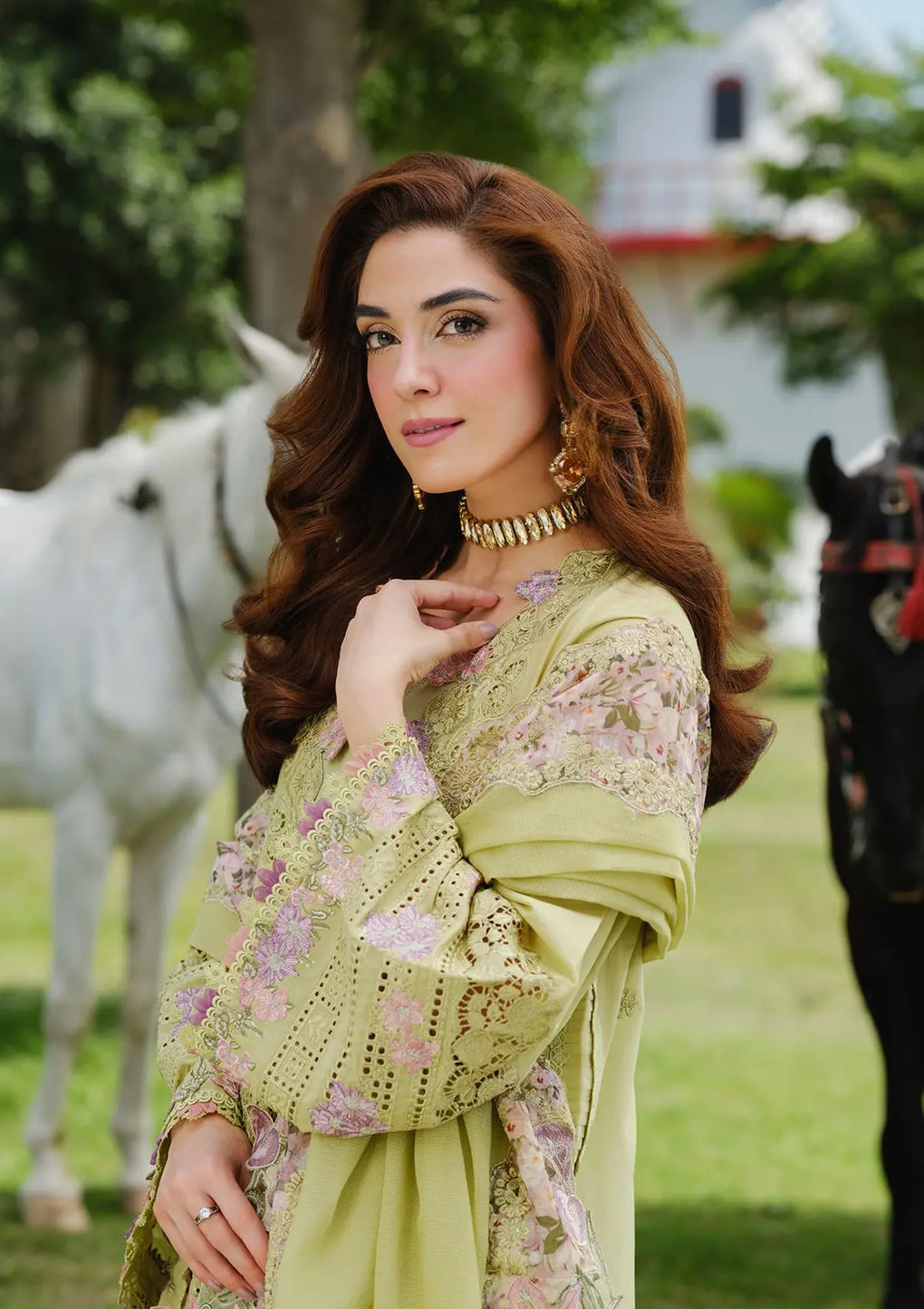 Elaf Premium | Luxury Lawn 25 | ELH-1A PISTACIA