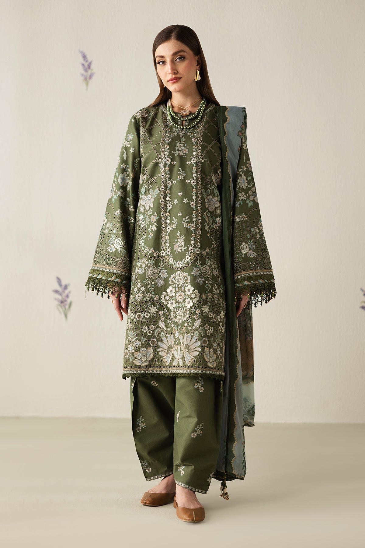 Baroque | Embroidered Lawn | SF-4431