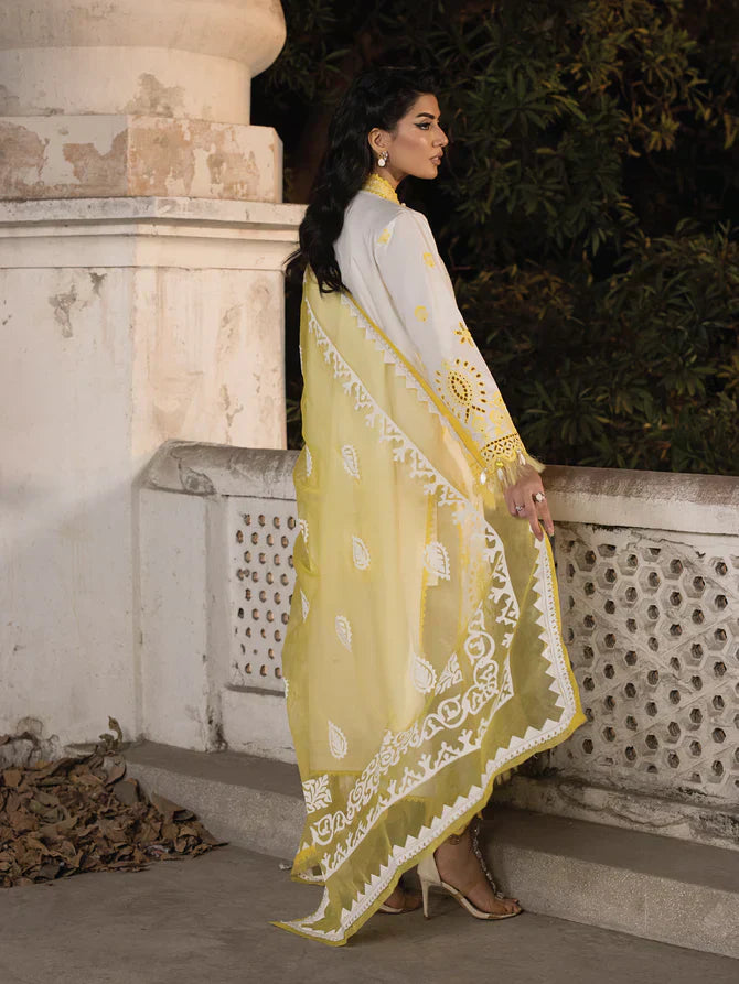 Faiza Faisal | Maya Luxury Lawn | Ceren - House Of Anaya