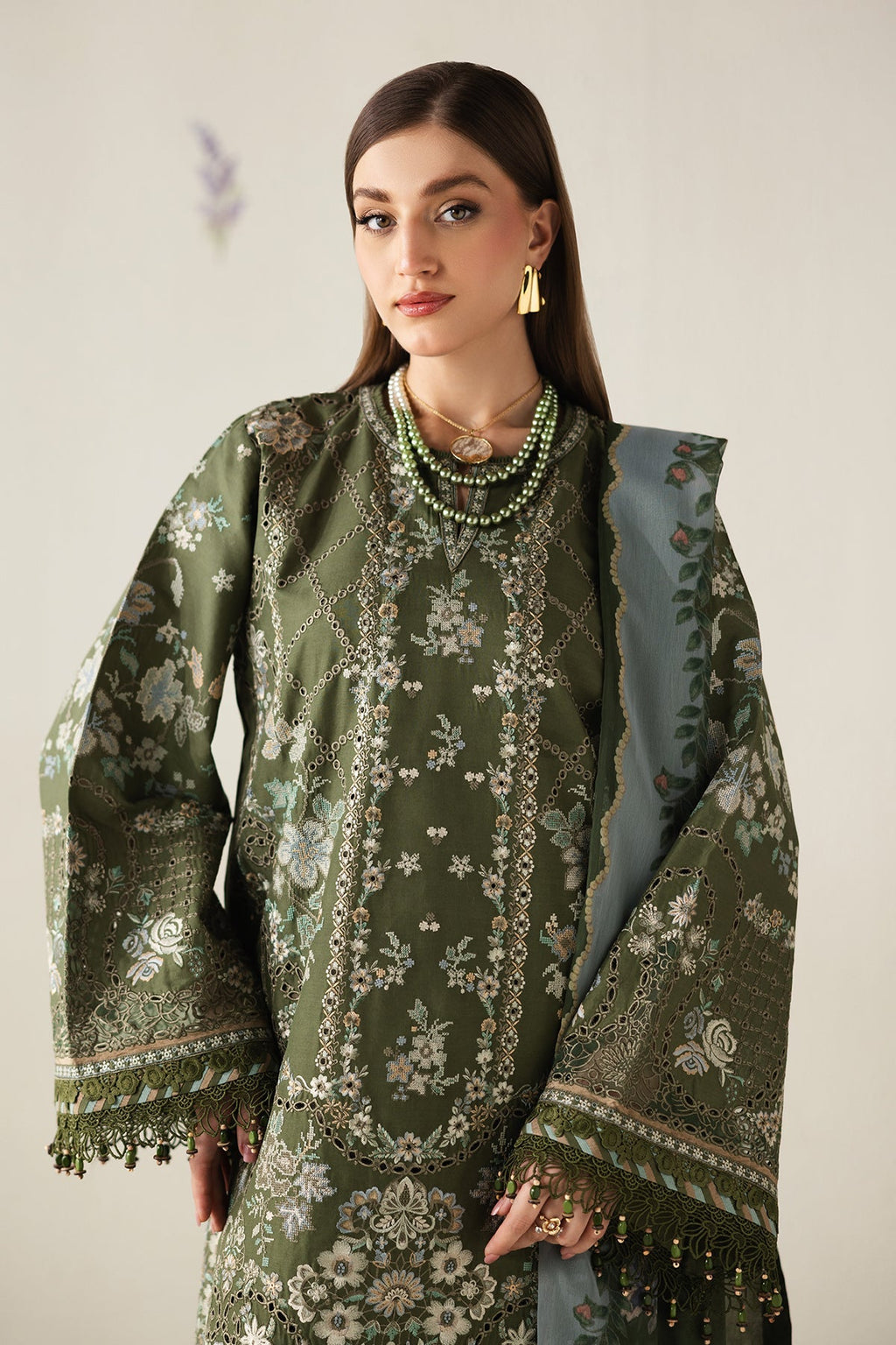 Baroque | Embroidered Lawn | SF-4431