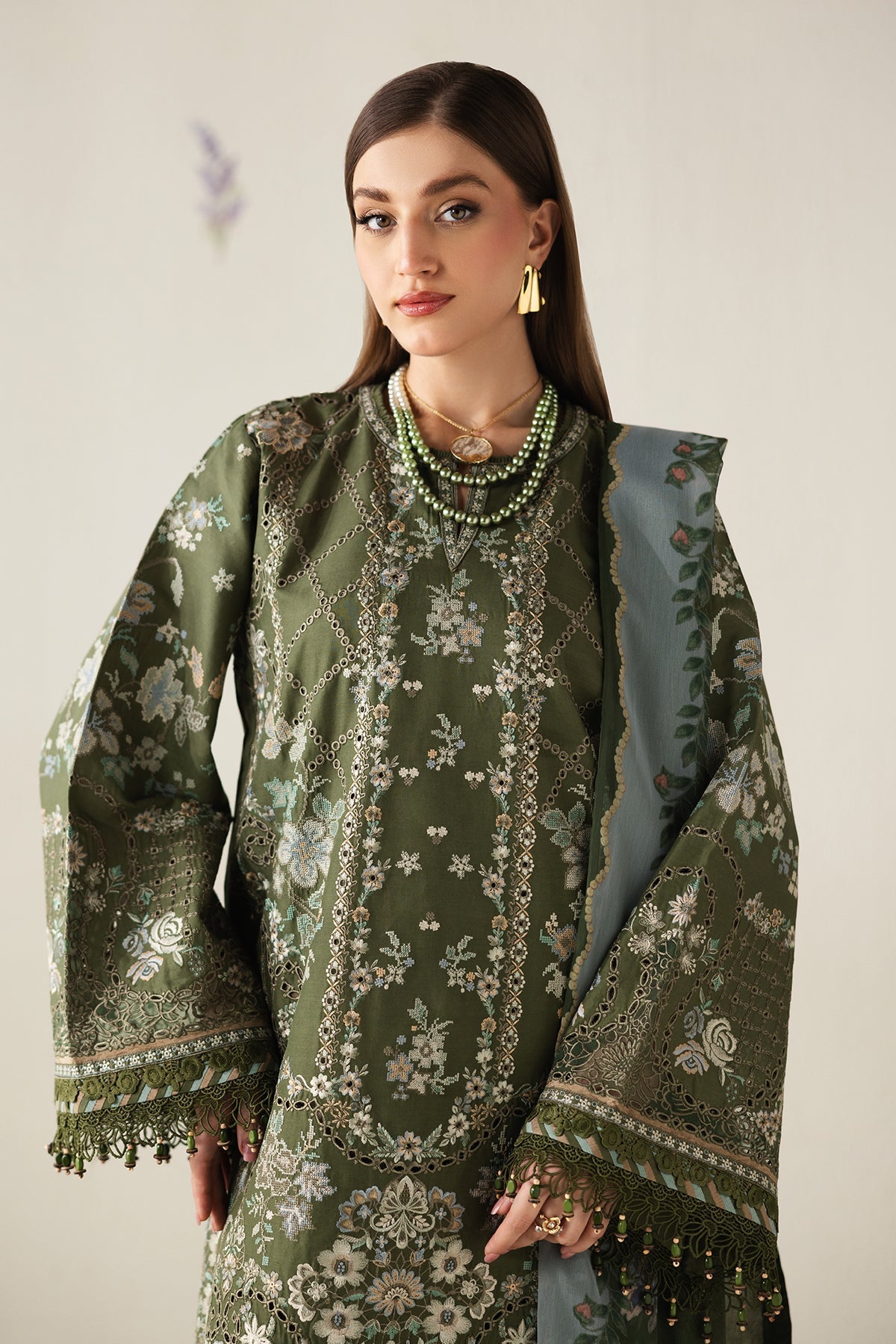 Baroque | Embroidered Lawn | SF-4431