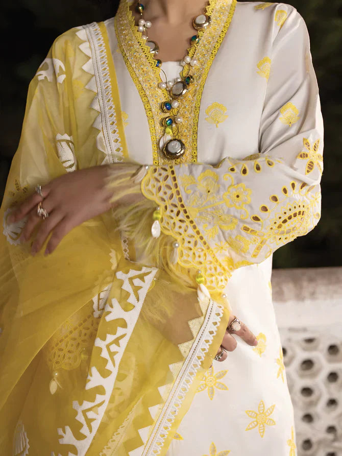 Faiza Faisal | Maya Luxury Lawn | Ceren - House Of Anaya