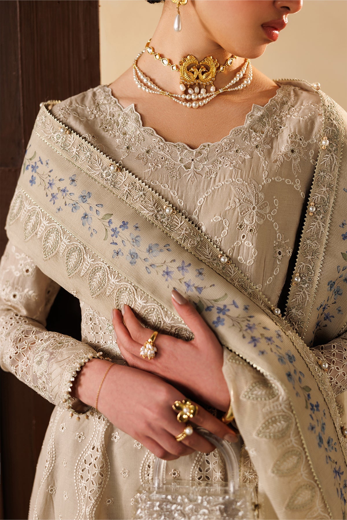 Baroque | Edit Lawn’26 | EMBROIDERED LAWN EL26-D03 UNSTITCHED