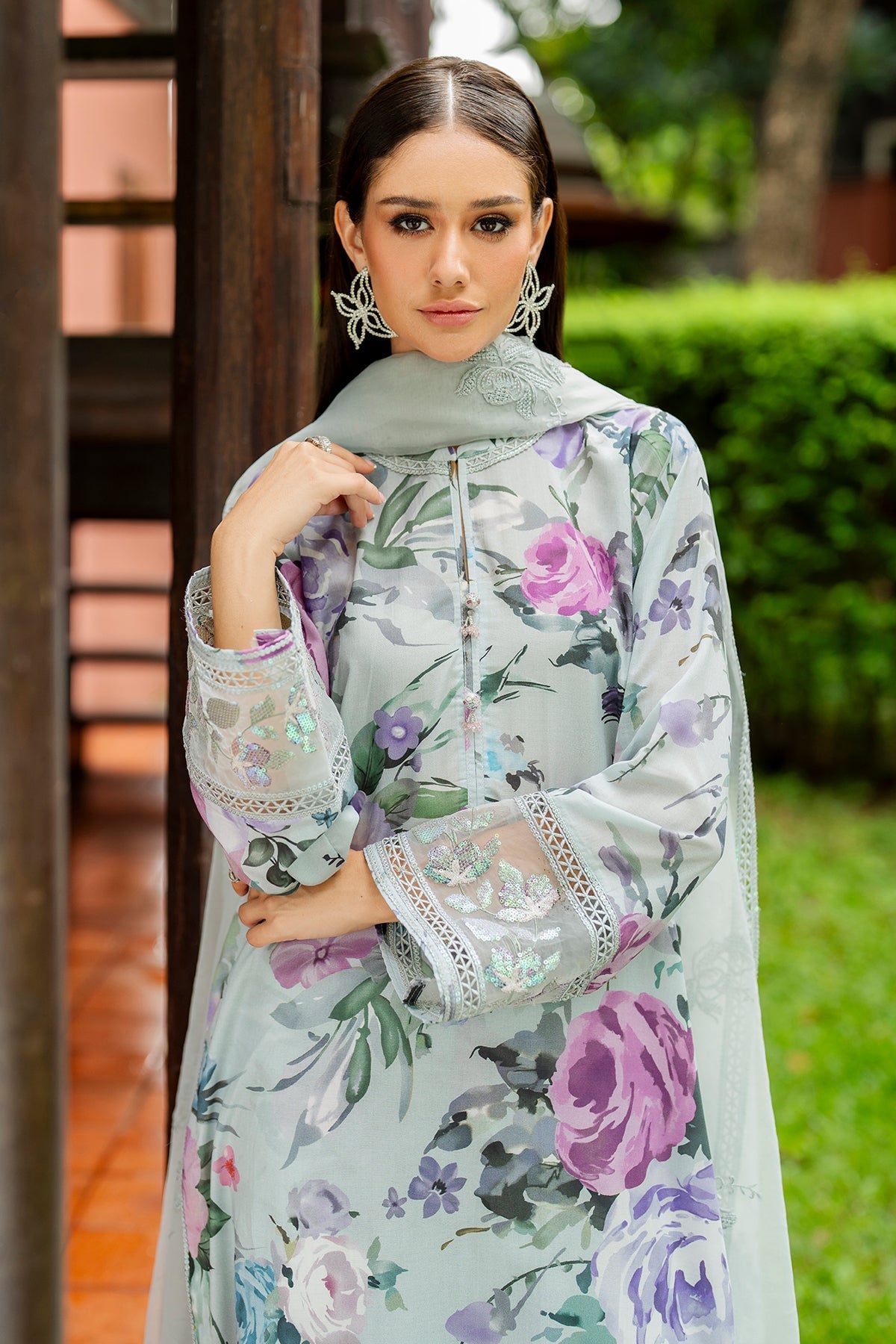 Baroque | Embroidered Lawn | SF-4268