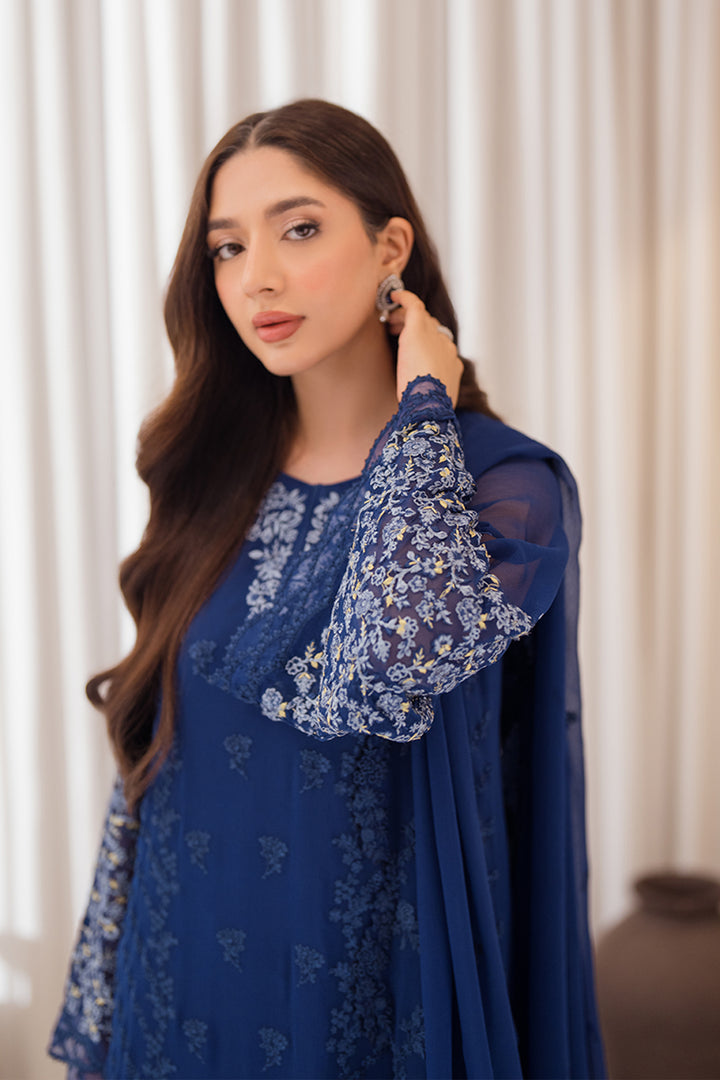 Azure | Ensembles Embroidered Formals | Azure Breeze - Riwayat-e-Khas