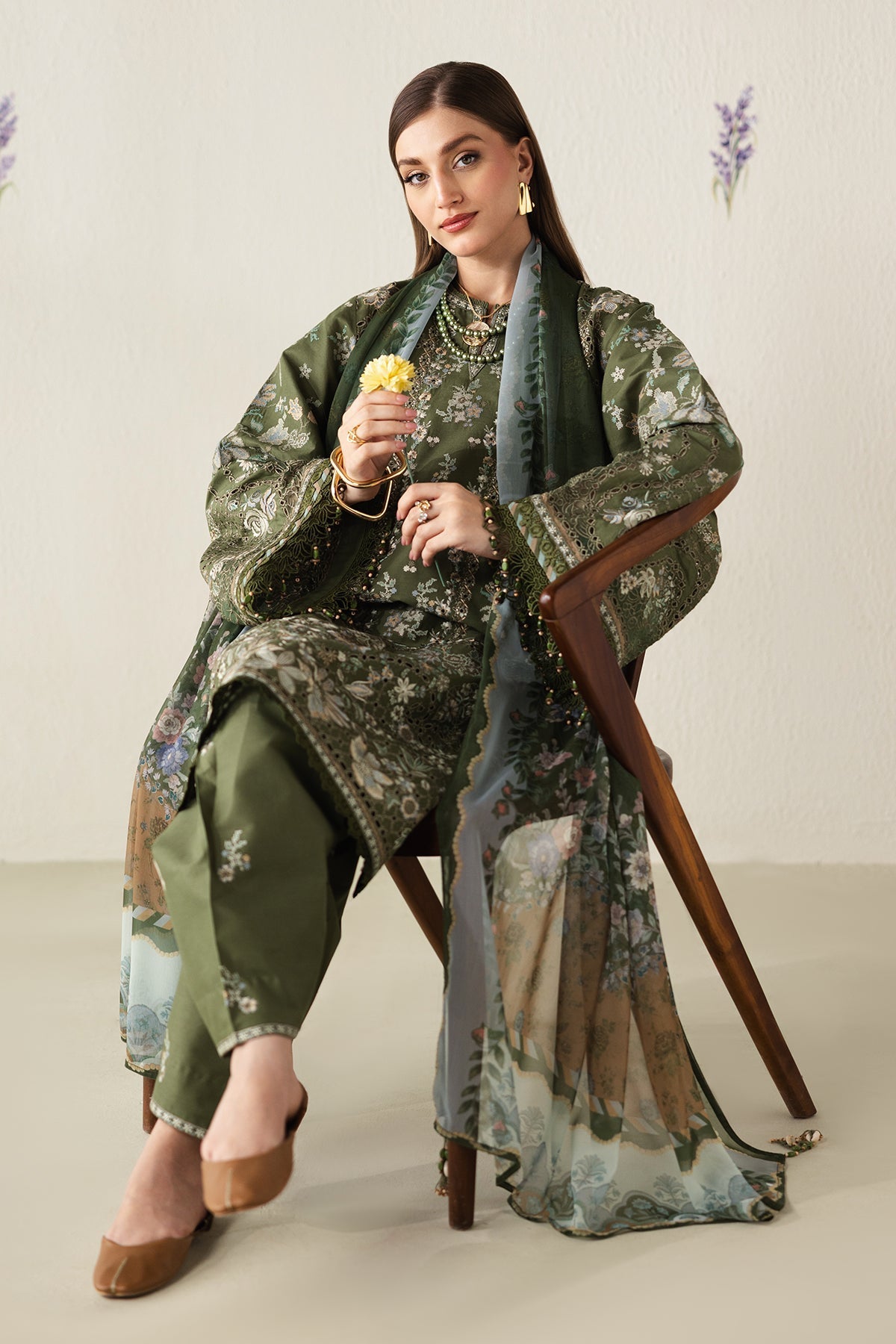 Baroque | Embroidered Lawn | SF-4431