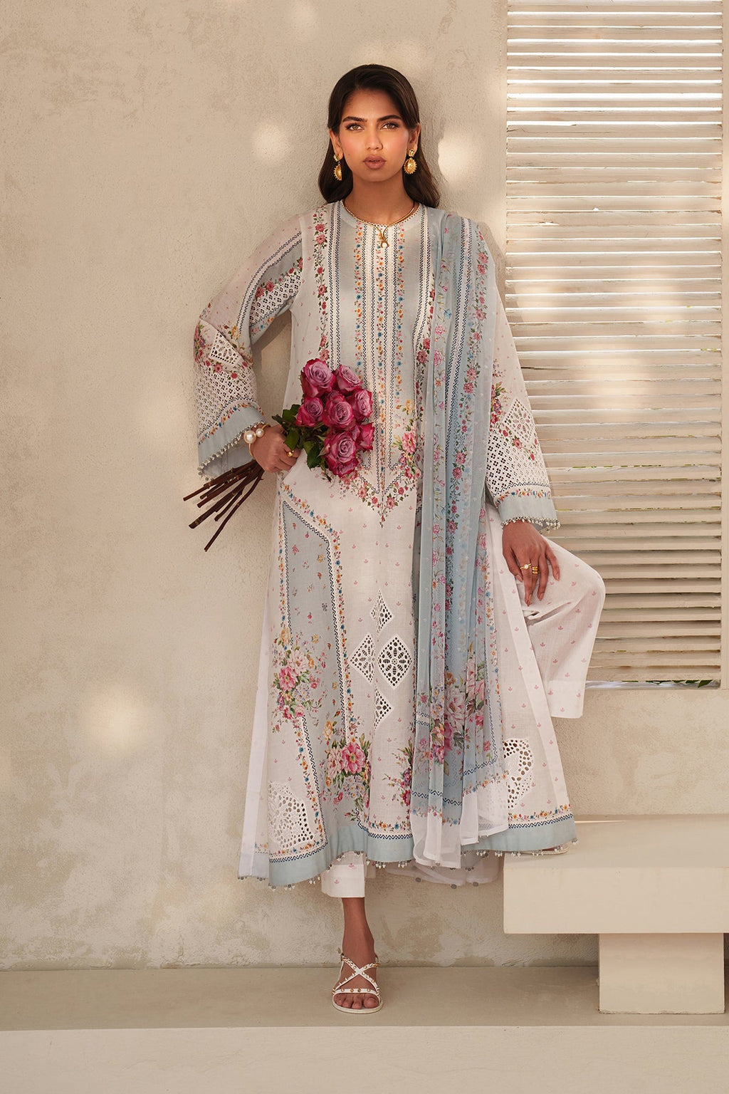 Baroque | Embroidered Lawn | SF-4402