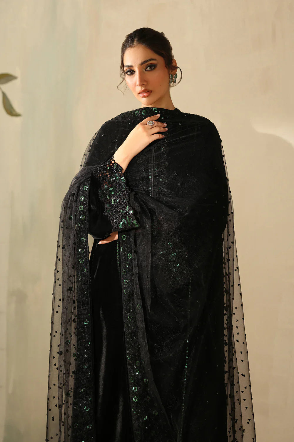 Baroque | EMBROIDERED VELVET |  PR-1222