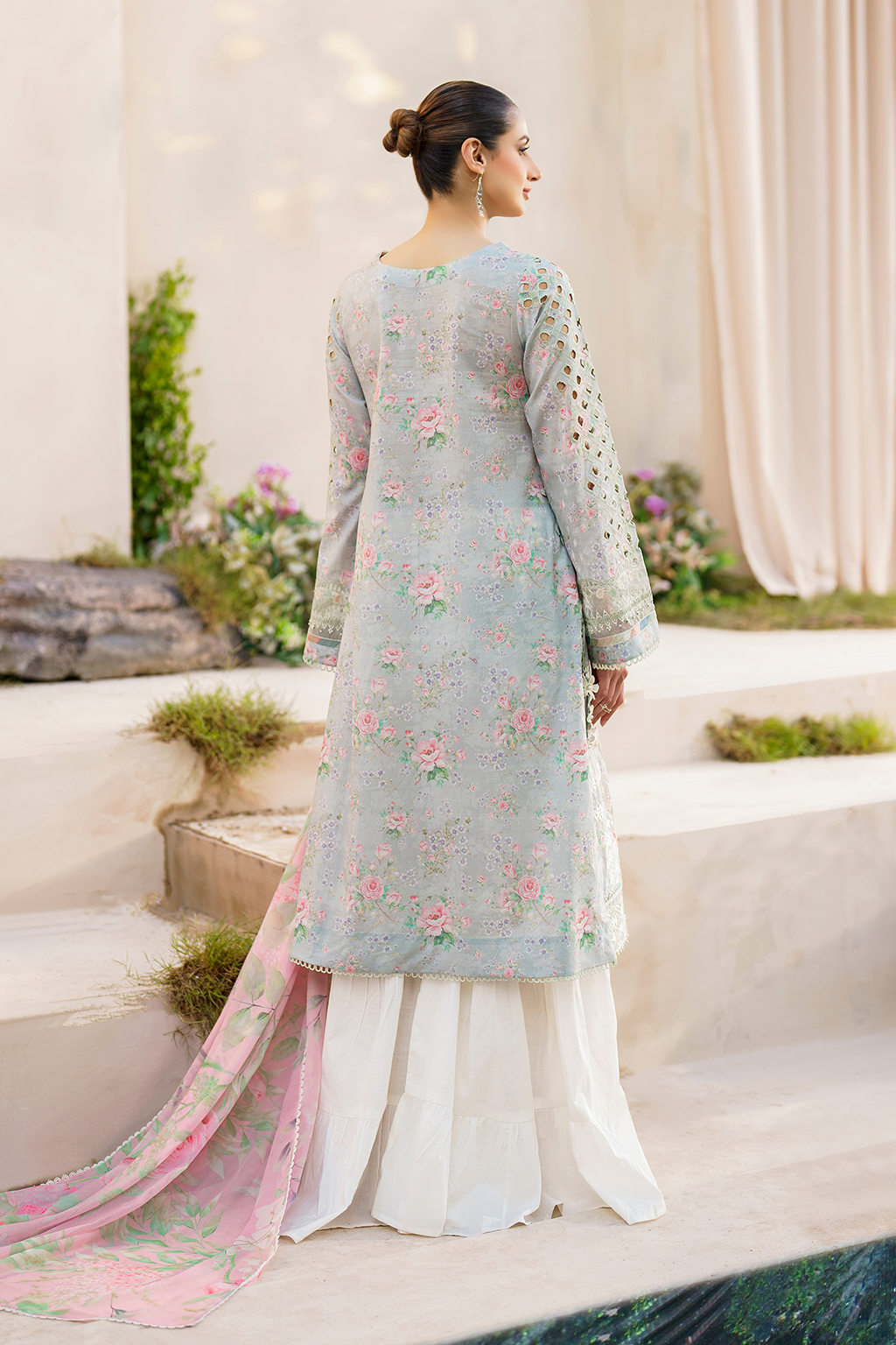 Iznik | Festive lawn 24 | SFL-07 - House Of Anaya