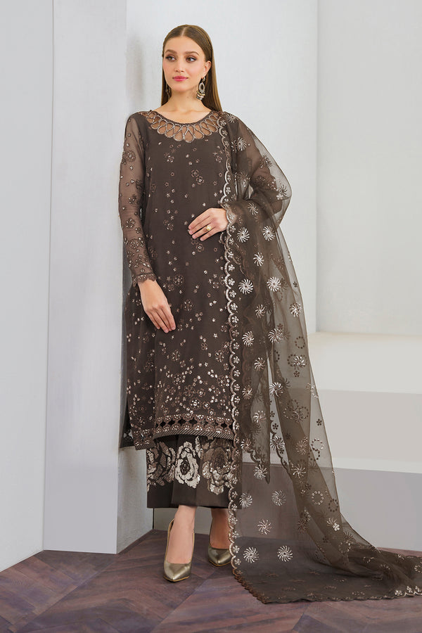 Baroque | Luxury Pret 24 | CHIFFON UF-524 - House Of Anaya