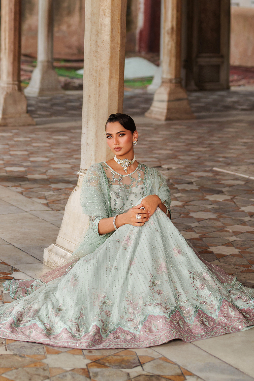 Iznik | Exclusive Formals | UE-553 Embroidered Net