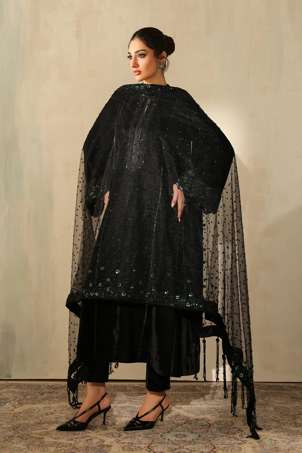 Baroque | EMBROIDERED VELVET |  PR-1222