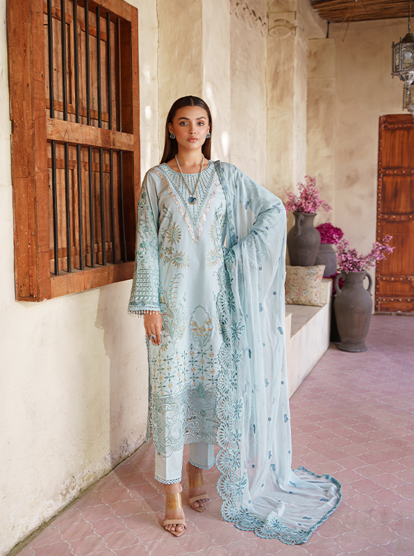 Zebtan | Zeenat Luxury Lawn Eid Collection | ZL 06 - Riwayat-e-Khas
