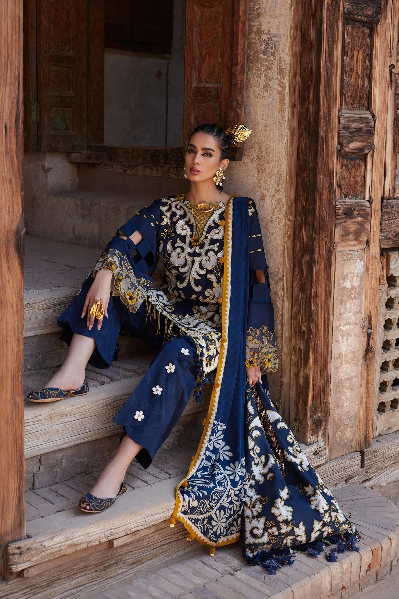 Elan | Luxury Lawn 25 | SOLENE (EL25-03 B)
