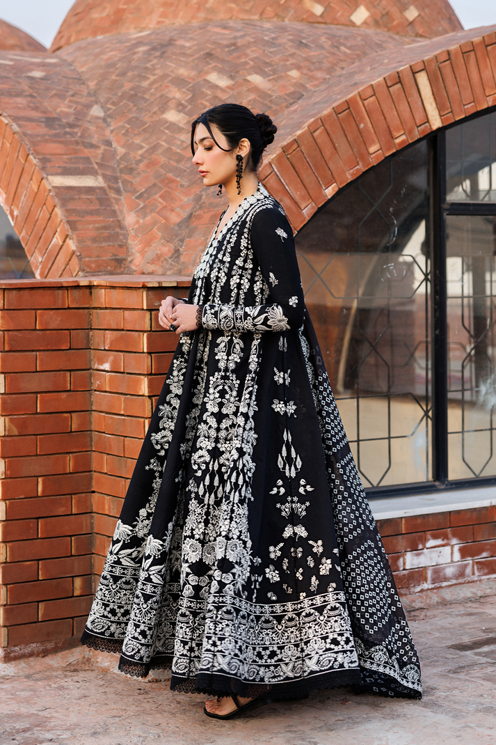 Emaan Adeel | Mirabelle Festive Luxury Lawn | MIDNIGHT BLISS