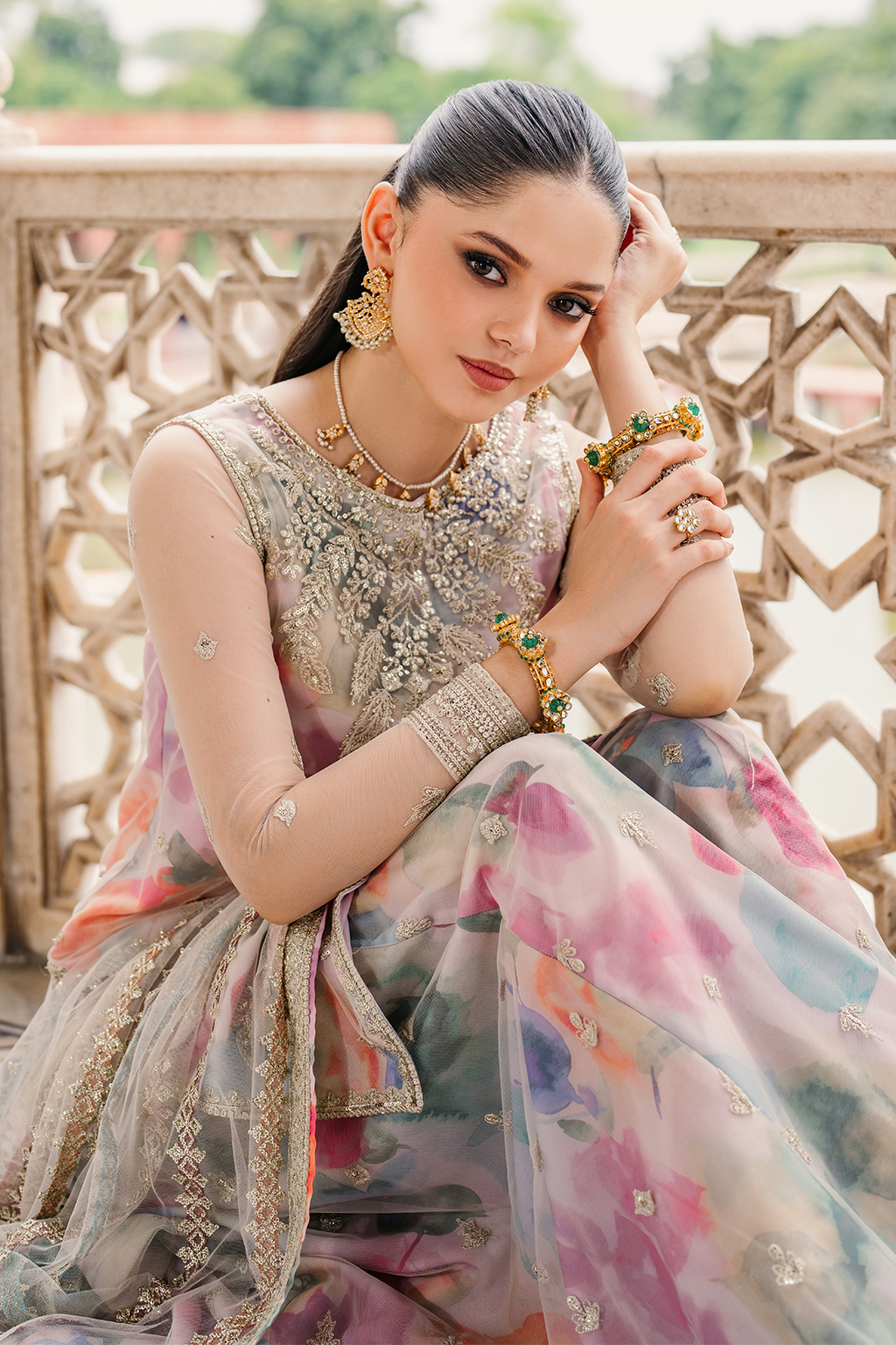 Iznik | Exclusive Formals | UE-312 Printed Georgette