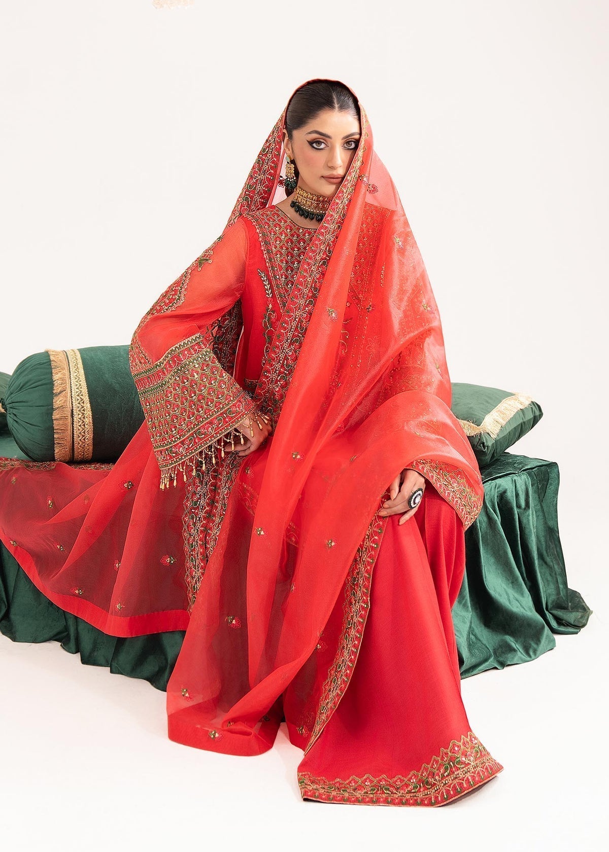 Dastoor | Sajni Luxury Eid Collection 24 | Khudeeja