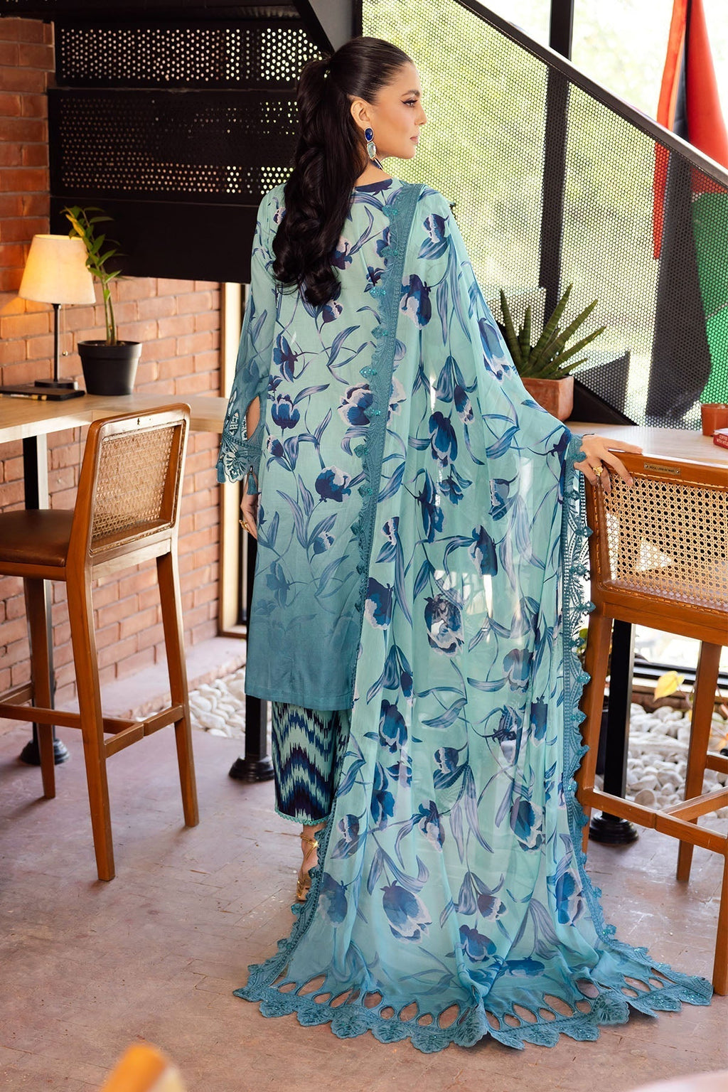 Nureh | Glam Girl Lawn | GL-08 - Riwayat-e-Khas