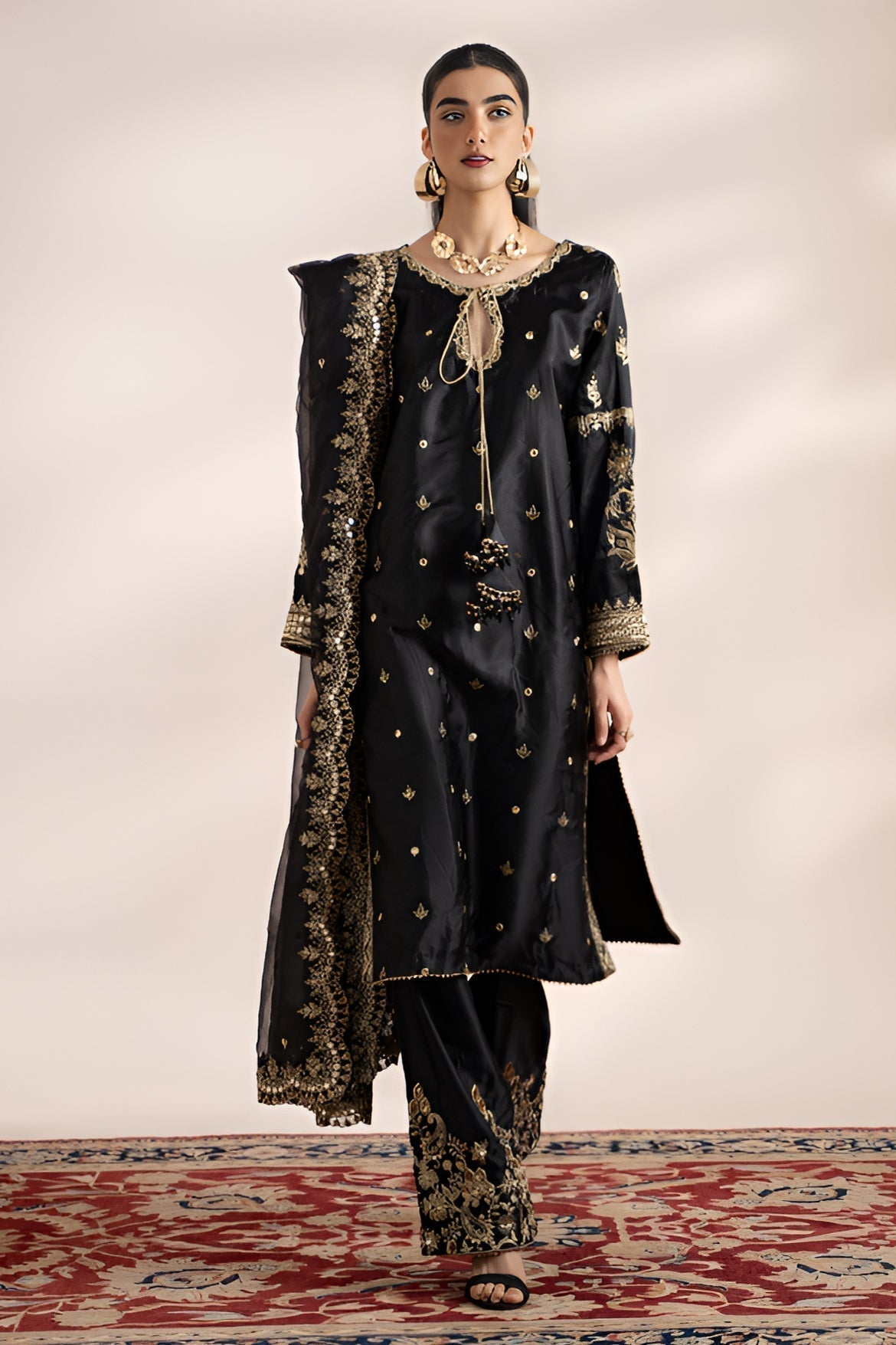 Charizma | Festive Pret | STM23-02 Black